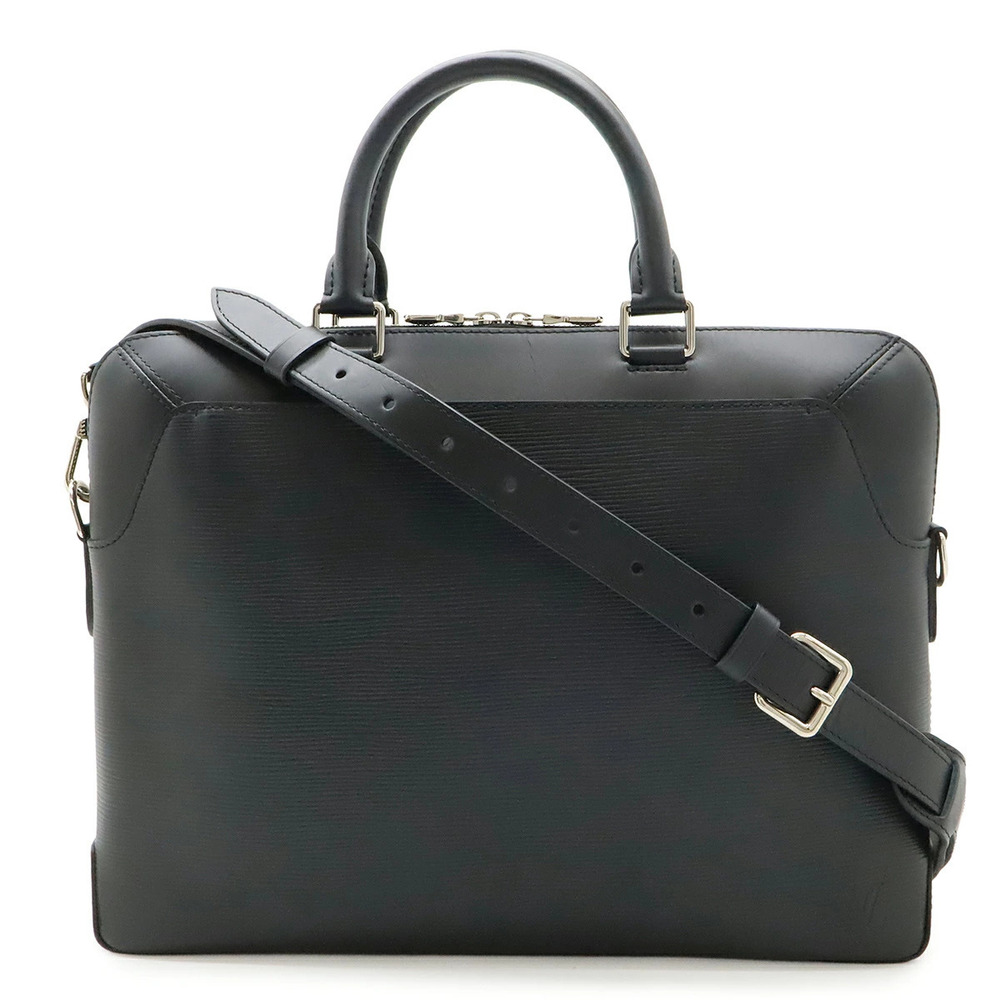 LOUIS VUITTON Epi Oliver Briefcase Business Bag Shoulder Noir Black